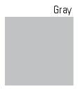 Vordere untere Keramik Concrete Gray