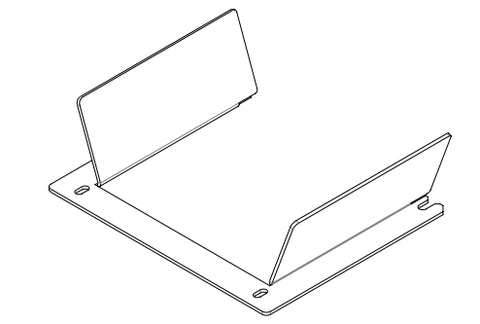 Feuerstelleleitblech