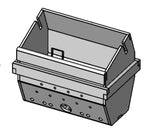 Kompletter Brennertopf aus Edelstahl AISI 310 L