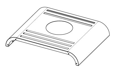 Stahlabdeckplatte ALLUMINIUM