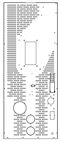 Rückwand von Pelletbehälter