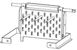 Feuerraumgitter und -kratzer