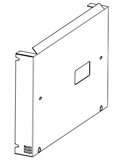 Unteres Rückwand - Kesselkorpus