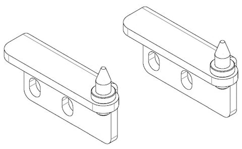 Scharniere vordere Tür (2 Stk)