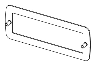 Bedienblende- Platte