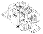 Hydraulikeinheit - mit Brauchwarmwasser Herstellung - mit Hochleistungs-Zirkulator