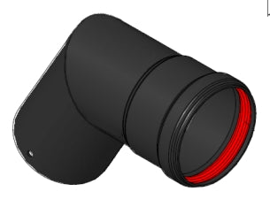 Rauchrohr Ø 80 mit Dichtung