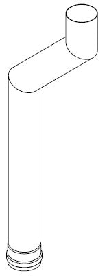 Rauchrohr Ø 80