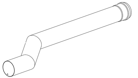 Rauchrohr mit Dichtung