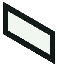 Keramikglassscheibe mit Dichtung 8 mm