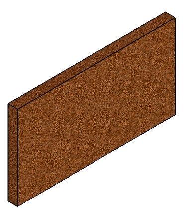 Schutzplatte Backofen aus Calorite