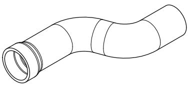 Lufteingangsrohr aus Gummi
