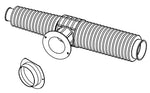 Silikonrohr mit Flansch diffuser Luft