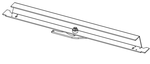 Obere horizontale Schiene mit Griff