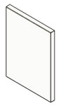 Rückwand aus Alutec