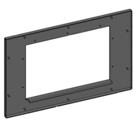 Interne Abdichtung Feuerraumtür