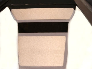 Komplettes hinteres Rauchleitblech