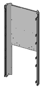 Aussenrückwand aus Stahl