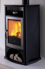 RE. Aussenseite Ausführung Schwarz lackiert