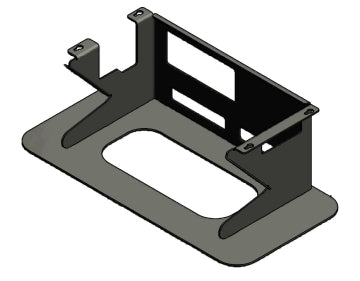 Schwarzer Gestell