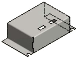 Schwarz Rauchluftblech 500°