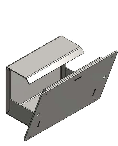 Gesamtheit Rauchschublade schwarz